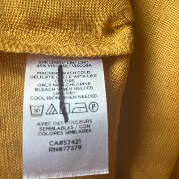 Ann Taylor linen blend jacket size small - Picture 8 of 8